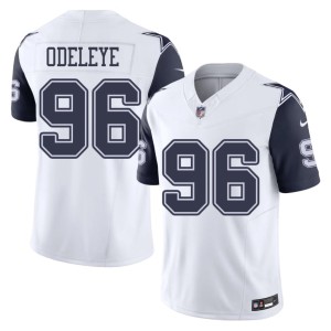 D-Boys Adedayo Odeleye Mens Color Rush NFL #96 White Jerseys 117802-507