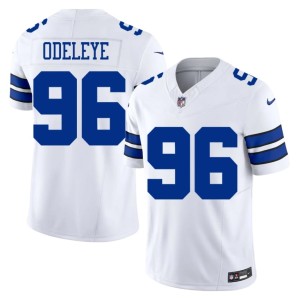 DC Men's Adedayo Odeleye White NFL #96 Jersey 306093-609