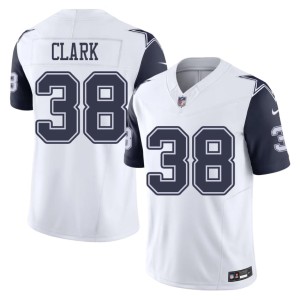 Cowboys Nation White Football Men Color Rush #38 Alijah Clark Jersey 713065-530