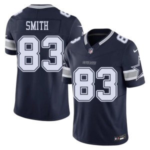 Cowboys Nation Anthony Smith Mens Football #83 Navy Jersey 397393-761