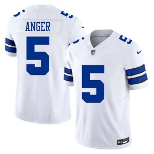 Big D Men Limited #5 Bryan Anger White Jerseys 959148-616