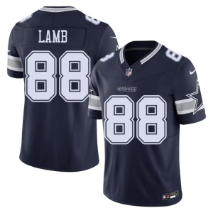 The Pokes #88 2026-27 CeeDee Lamb Navy Mens Jersey 808495-786