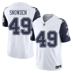 The Pokes White #49 Charles Snowden Player Men's Color Rush Jersey 575816-423