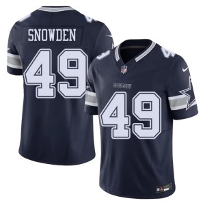 The 'Boys NIL Charles Snowden Navy #49 Men's Jersey 409643-993