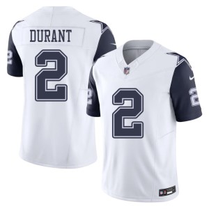 Big D #2 White Replica Color Rush Men's Cobie Durant Jersey 584588-572