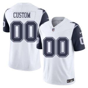The 'Boys Mens White Custom Official Color Rush #00 Jerseys 437128-293