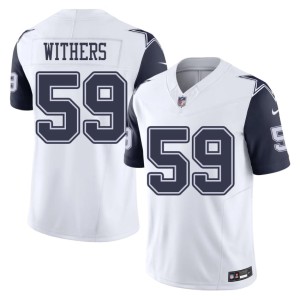 DC Color Rush #59 Game Men's DJ Withers White Jersey 580896-543
