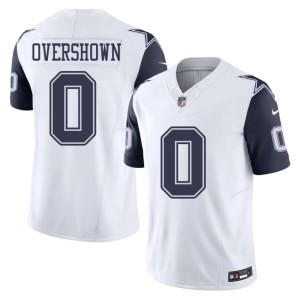 Big D DeMarvion Overshown Men's #0 Player White Color Rush Jersey 863469-312