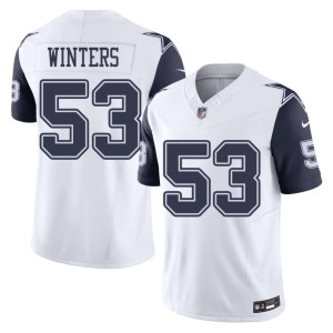 D-Boys White Men Stitched #53 Dee Winters Color Rush Jerseys 717495-827