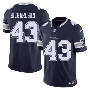 Lone Star Cowboys Dominic Richardson 2026 Navy Men's #43 Jerseys 325354-724
