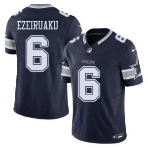 Lone Star Cowboys Navy Mens Donovan Ezeiruaku NFL #6 Jersey 307808-337
