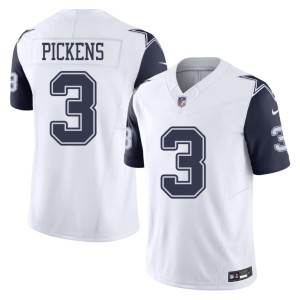 The Pokes White Men's NFL Color Rush George Pickens #3 Jersey 195761-799