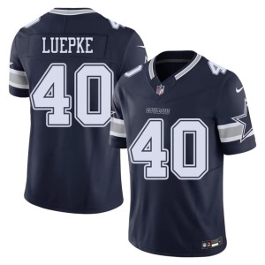 Dem Boys Navy Hunter Luepke Men's #40 Limited Jerseys 513742-346