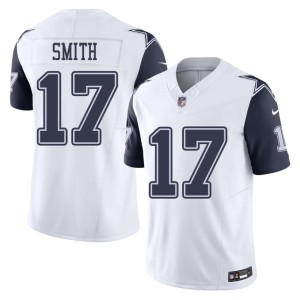 The 'Boys 2026-27 #17 Jaden Smith White Color Rush Men Jerseys 523395-267