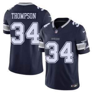 Dallas Cowboys Mens Navy Limited #34 Jalen Thompson Jersey 338136-241