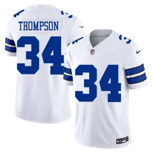 DC Jalen Thompson Men White #34 Player Jersey 872832-733