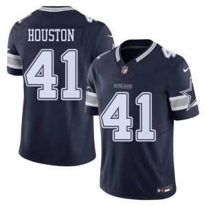 Cowboys Nation James Houston #41 Mens Stitched Navy Jersey 946899-275
