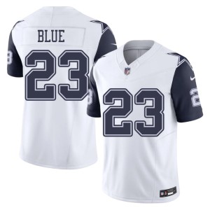 Lone Star Cowboys #23 White Jaydon Blue Mens Color Rush Football Jerseys 126133-558