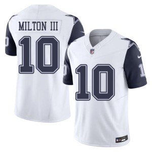Dem Boys Replica Men Joe Milton III Color Rush #10 White Jersey 622213-566