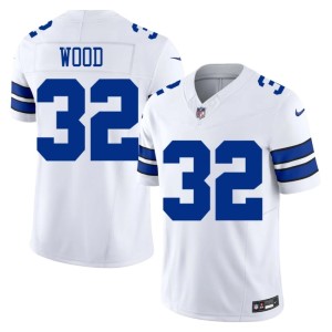 Cowboys Nation #32 2026-27 White Men Julius Wood Jersey 357738-468