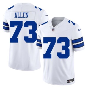 Big D White Larry Allen #73 Men's 2026 Jersey 617184-508