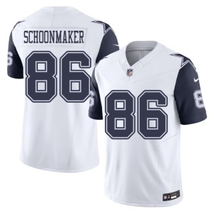 DC Color Rush Men's #86 Luke Schoonmaker NFL White Jerseys 465973-248