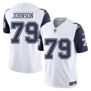 The 'Boys #79 Men 2026 Color Rush Marcellus Johnson White Jerseys 721355-103