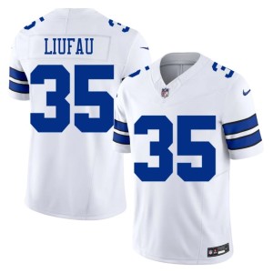 Dallas Cowboys 2026 Marist Liufau Men's #35 White Jersey 507677-244