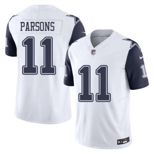 Cowboys Micah Parsons #11 Men Color Rush Official White Jerseys 735946-943
