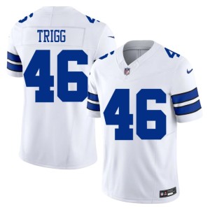 Dem Boys Mens #46 White NIL Michael Trigg Jersey 736709-913