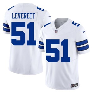 Cowboys 2026-27 Nick Leverett #51 White Men Jerseys 800476-482