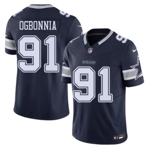 DAL Otito Ogbonnia Embroidery #91 Mens Navy Jersey 154773-650