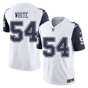 DAL Cowboys Randy White Embroidery #54 White Color Rush Men's Jerseys 739059-492