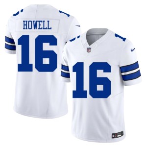 Cowboys White Sam Howell #16 Men NIL Jerseys 171153-524