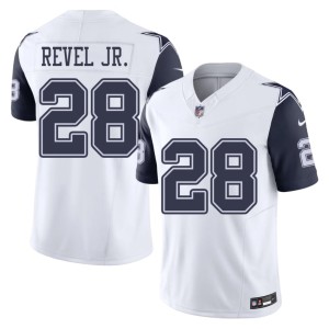 Cowboys Nation White Color Rush Shavon Revel Jr. #28 2026 Men Jersey 734328-814