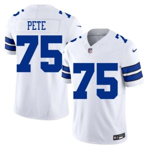 D-Boys Shiyazh Pete #75 White Mens Player Jersey 313208-417