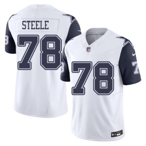 America's Team Color Rush White Terence Steele #78 Mens Limited Jerseys 611897-790