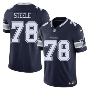 DC #78 Stitched Terence Steele Navy Mens Jerseys 501789-771