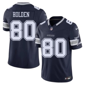 Cowboys Nation Game Traeshon Holden Navy Men's #80 Jersey 896448-579