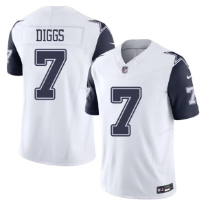 The Pokes Player Mens Trevon Diggs White Color Rush #7 Jerseys 398753-926