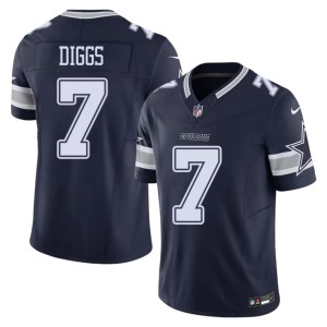 Dallas Cowboys Trevon Diggs NFL Men #7 Navy Jersey 507626-615