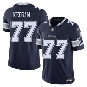 Dallas Football Trevor Keegan Navy Men #77 Jersey 505063-601