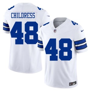 Dallas White Zion Childress NIL Mens #48 Jersey 146918-519