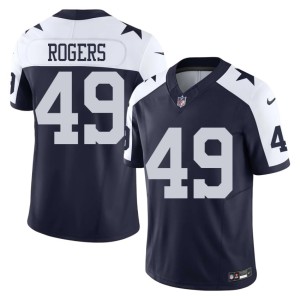 Dem Boys Alternate Men's DJ Rogers Player #49 Navy Jersey 927162-812