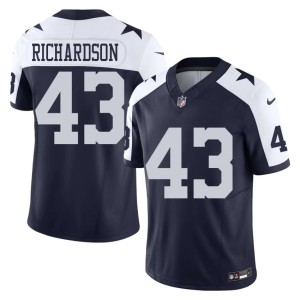 Cowboys #43 Men's Dominic Richardson Alternate Embroidery Navy Jersey 624310-164