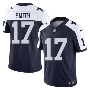 The Pokes Jaden Smith Navy Men's NIL #17 Alternate Jersey 249103-668