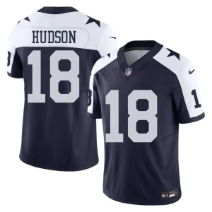 America's Team Mens Jordan Hudson Alternate Navy #18 2026 Jerseys 399579-490