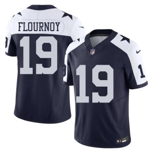 The 'Boys 2026 Navy Alternate Men #19 Ryan Flournoy Jerseys 329684-718
