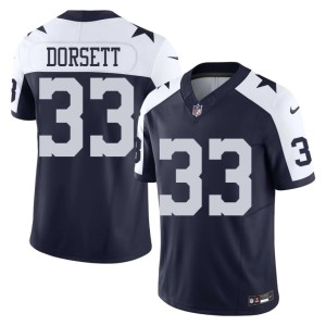 Cowboys Nation Men's Navy Football #33 Tony Dorsett Alternate Jersey 258810-160