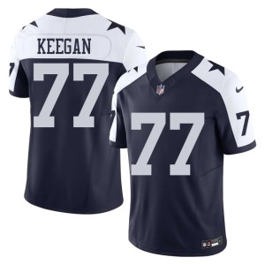 DAL Cowboys Embroidery Alternate Trevor Keegan Navy #77 Men Jerseys 154662-482